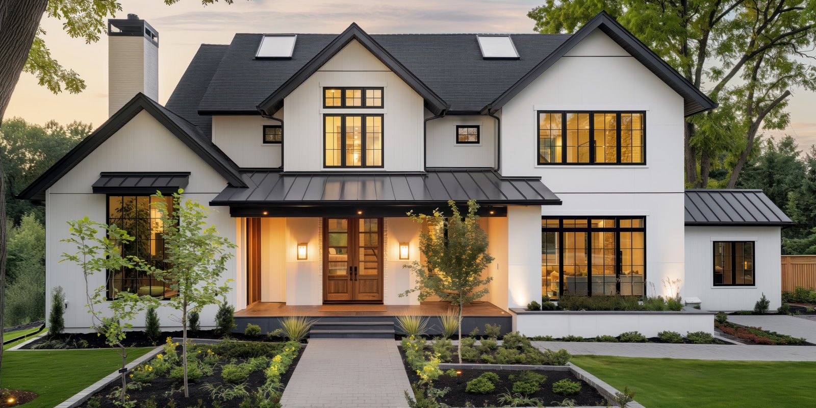 Luxury residential roofing project