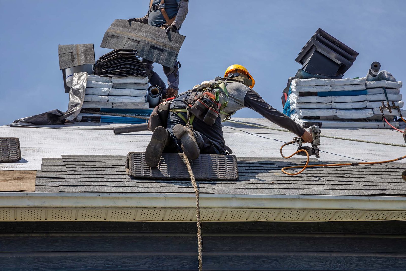 Architectural shingle roofing